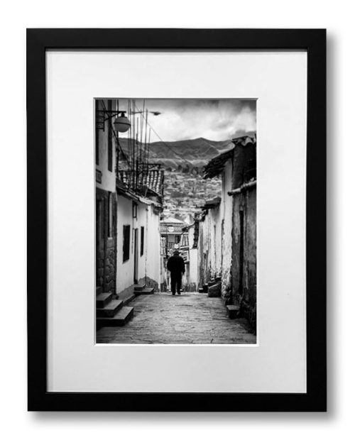 Heading Home Cusco framed