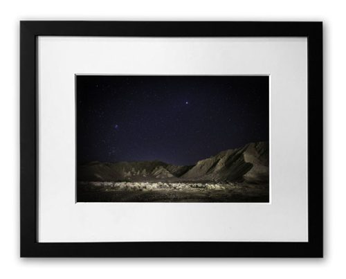 Death Valley Moonscape framed