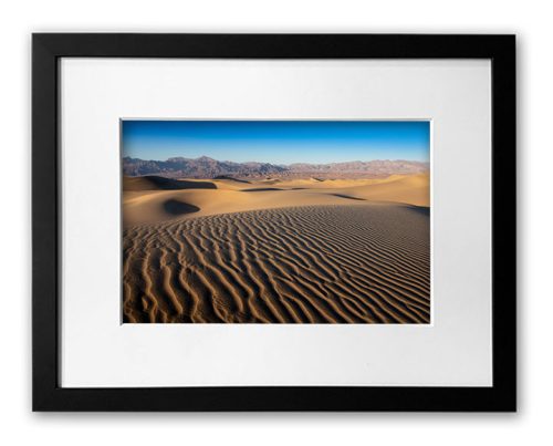 Death Valley Dunes Framed