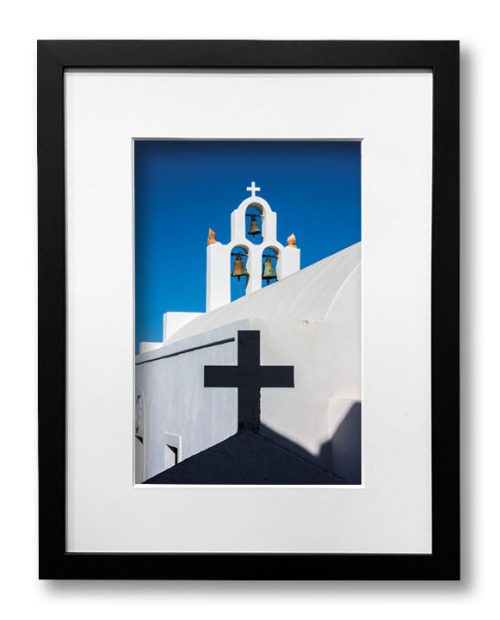 Santorini framed