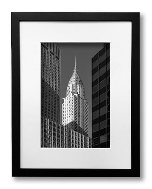 Chrysler Building framed