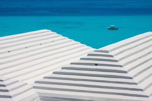 Rooftops in Bermuda