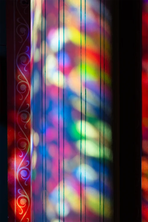 Stained Glass Column
