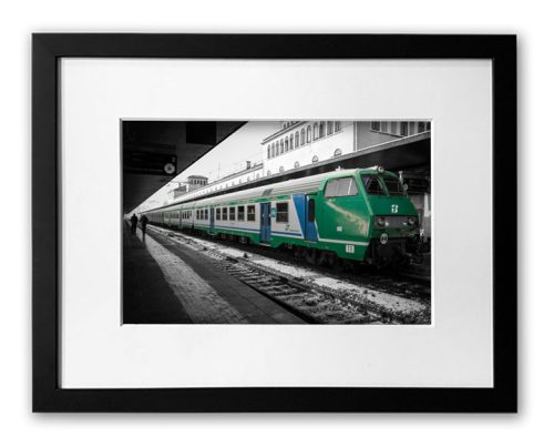 Venetian Train framed